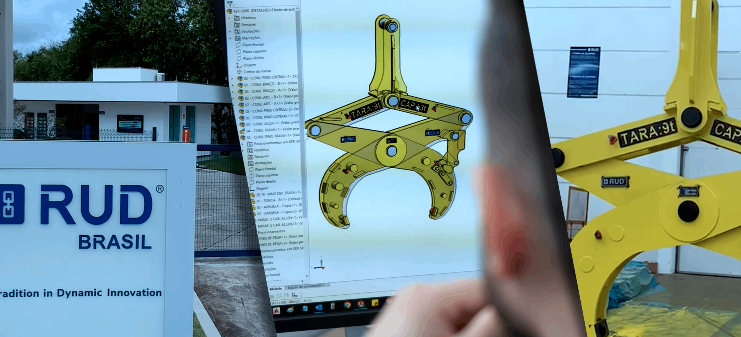RUD Correntes aumenta 50% a produtividade no desenvolvimento de produtos com SOLIDWORKS.