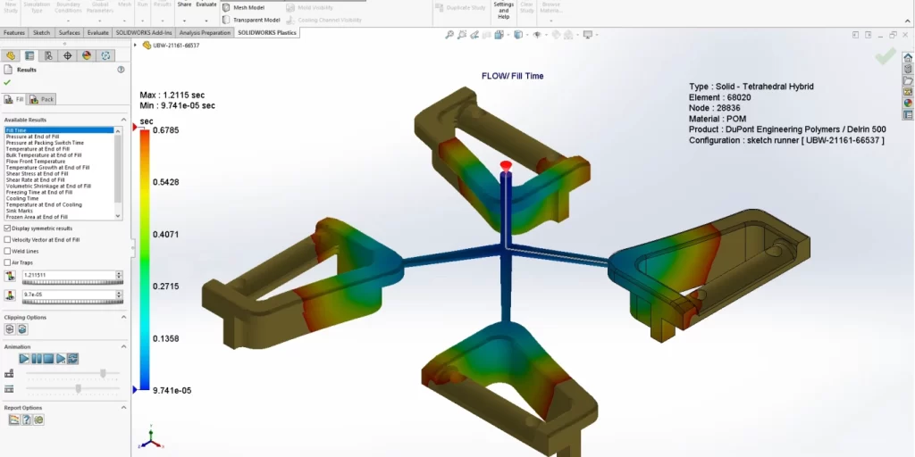 SOLIDWORKS PLASTICS