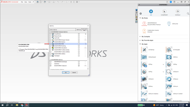 Aproveitar o SOLIDWORKS PDM com o 3DEXPERIENCE SOLIDWORKS 5