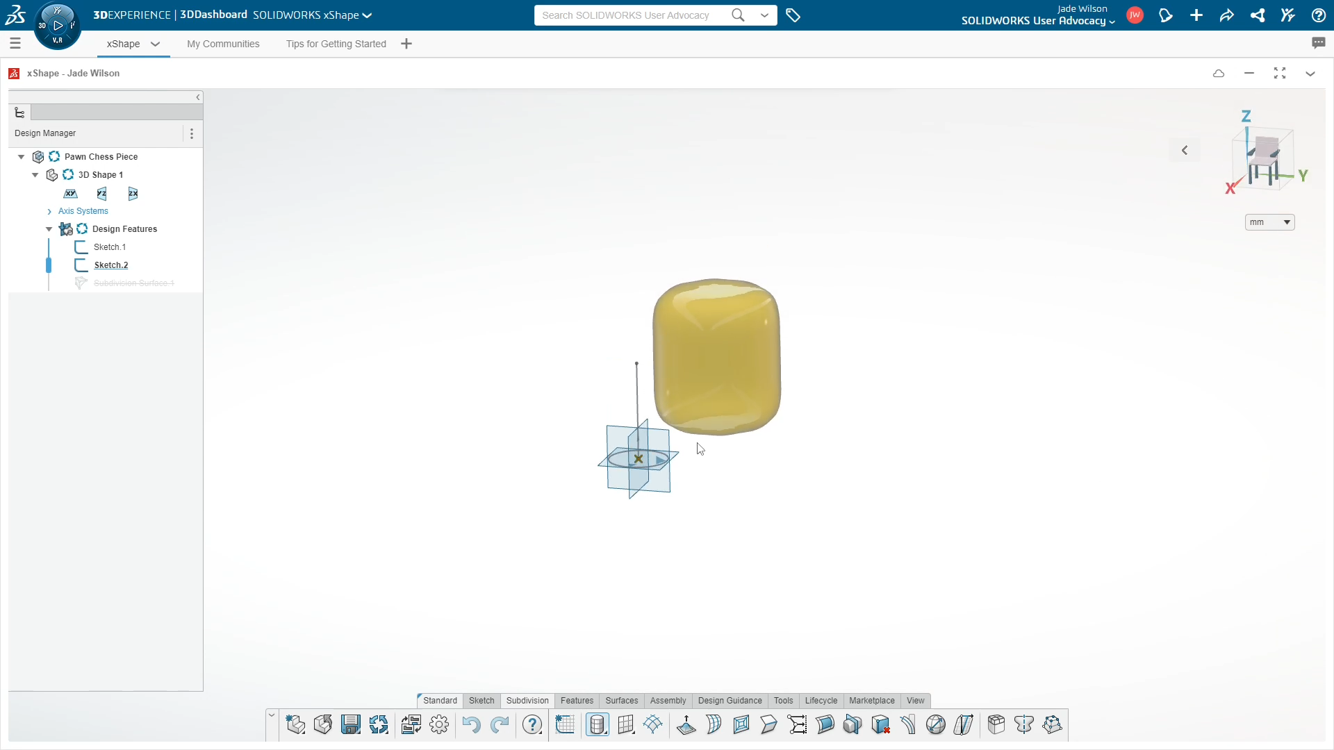 Conjunto de xadrez no xShape – Tutorial 3DEXPERIENCE - CADWORKS